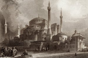 Święta Zofia / Hagia Sophia Konstantynopol autorstwa Unbekannter Künstler