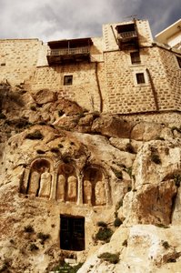 Syria – Sajdnaja. Klasztor Matki Bożej Saydnaya, AD 547