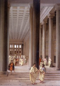 Świątynia w Pompejach autorstwa Unbekannter Künstler