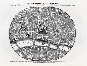 „Labirynt Londynu” autorstwa Unbekannt