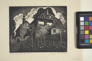 Stary Dom (drzeworyt) autorstwa Unbekannter Künstler