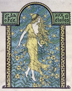 Gwiezdna wróżka, około 1900 r. (ilustracja) autorstwa Unbekannter Künstler