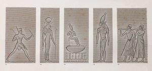 Teby, Karnak, z bliska autorstwa Unbekannt