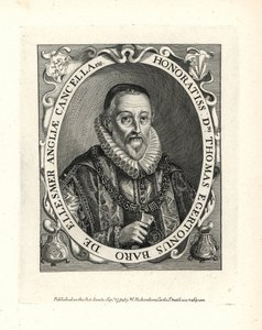 Thomas Egerton (1540-1617) autorstwa Unbekannter Künstler