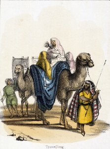 Podróżowanie”, ok. 1845 autorstwa Unbekannter Künstler