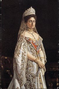 Caryca Aleksandra Fiodorowna (1872-1918). autorstwa Unbekannter Künstler