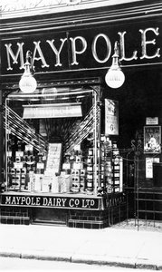 Wielka Brytania : The Maypole Dairy Shop przy Bank Street autorstwa Unbekannt