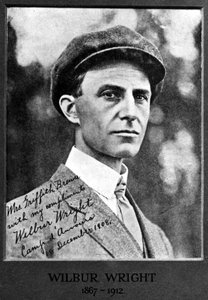Wilbur Wright, amerykański lotnik autorstwa Unbekannt