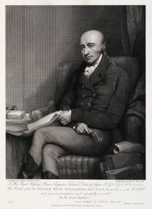William Hyde Wollaston, angielski chemik i metalurg, ok. 1810 r. autorstwa Unbekannt