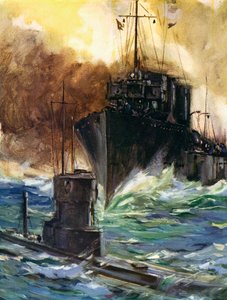 I wojna światowa - H.M.S. Badger autorstwa Unbekannter Künstler
