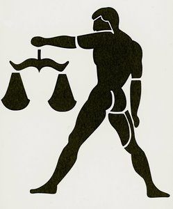 Znak zodiaku: Waga Prywatna kolekcja autorstwa Unbekannter Künstler