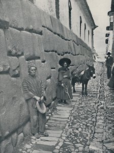 Kamieniarstwo Inków, Cuzco, 1916