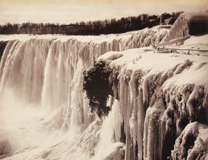 [Wodospad Niagara, zamrożony] autorstwa Unidentified