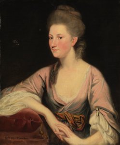 Portret pani Elizabeth Boucher autorstwa Unidentified