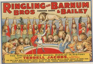 Ringling Bros. and Barnum  Bailey Combined Shows: Największy pokaz dzikich zwierząt w historii autorstwa Unidentified