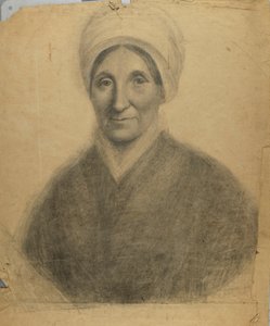 Kobieta nosząca turban autorstwa Unidentified