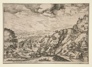 Abraham i Izaak autorstwa Unknown