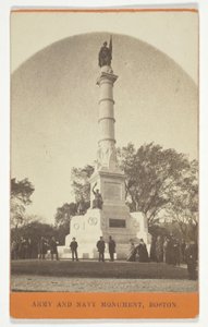 Pomnik Armii i Marynarki Wojennej, Boston autorstwa Unknown
