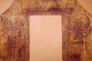 Kopia grobowca - Niebieski smok - Biały tygrys - Czerwony feniks - Czarny żółw i wąż autorstwa Unknown