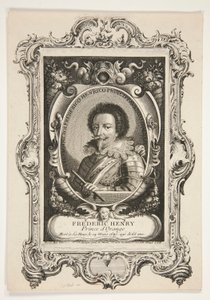 Fryderyk Henryk, książę Orański, zmarł w Hadze, 14 marca 1677, lat 63 autorstwa Unknown