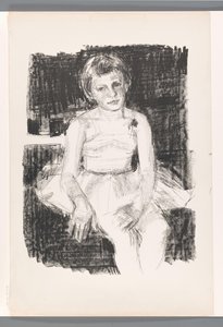 Dziewczyna w trykocie autorstwa Unknown