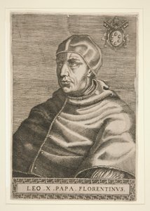 Papież Leon X autorstwa Unknown