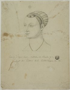 Portret Agnes Sorel autorstwa Unknown