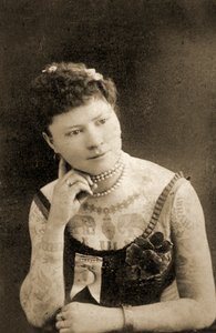 Portret wytatuowanej kobiety, ok. 1905