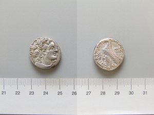 Tetradrachma Ptolemeusza XII, króla Egiptu z Egiptu autorstwa Unknown