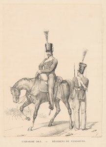 Mundur szoferów i pułków (mundury kawalerii) autorstwa Unknown