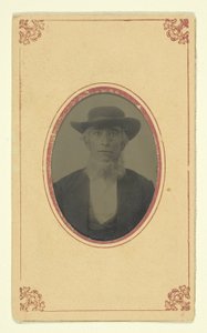 Bez tytułu (Portret brodatego mężczyzny w kapeluszu) autorstwa Unknown