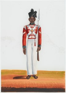Havildar 2. batalionu Martina, Armia Madrasu autorstwa Unknown artist