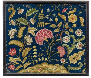 Haftowany obraz Jerzego II, ok. 1740 autorstwa Unknown