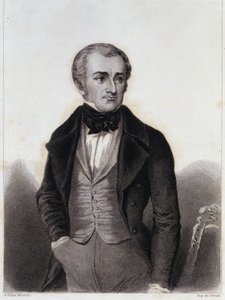 Adolphe Thiers (1797-1877) - grawer w „Historii życia politycznego i prywatnego Ludwika Filipa” autorstwa Unknown artist