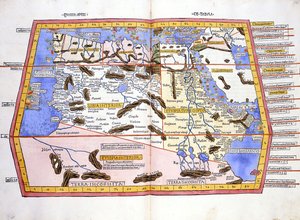 Afryka - w „Atlante Tolomeo” Ptolemeusza autorstwa Unknown artist