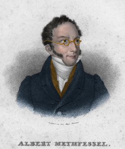 Albert Gottlieb Methfessel (1785-1869) – angielski kompozytor i dyrygent autorstwa Unknown artist
