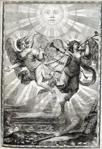 Alegoryczna Figura Światła - Światło dla prałata wybitnego kardynała Julesa Mazarina (Giulio Raimondo Mazzarino lub Mazarino) (1602-1661) autorstwa Unknown artist