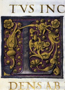 Alfabet: zminiaturowana litera L autorstwa Unknown artist
