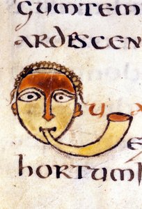 Alfabet: zminiaturowana litera U autorstwa Unknown artist