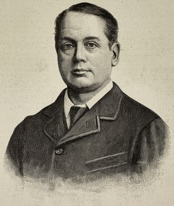 Archibald Philip Primrose, 5. hrabia Rosebery (1847-1929), brytyjski polityk, rycina ze zdjęcia J. Jerrarda z L