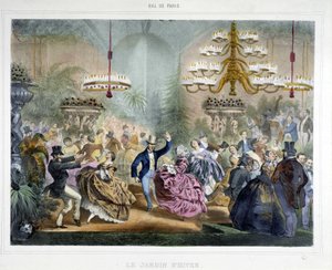 Bal w Ogrodzie Zimowym autorstwa Unknown artist