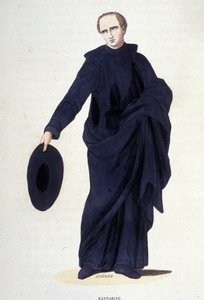 Barnabit. Rycina z albumu na zakony, Paryż autorstwa Unknown artist