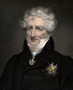 Baron Georges Cuvier (1764-1823) - rycina - XIX wiek autorstwa Unknown artist