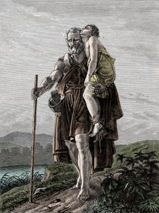 Belizariusz - bizantyjski generał Belisaire (Flavius ​​Belisarius, 500-565) autorstwa Unknown artist