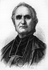 Biskup Félix Dupanloup (1802 - 1878), prałat francuski, biskup Orleanu autorstwa Unknown artist