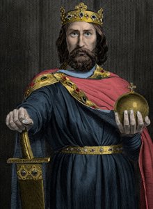 Karol Wielki (Charles I powiedział Wielki, Carolus Magnus, 742-814), Król Franków - Karol Wielki, Król Franków