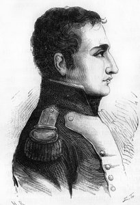 Charles Angelique François Huchet de La Bedoyère. (1786-1815). Marszałek Napoleona, adiutant, paro francuski. autorstwa Unknown artist