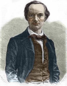 Charles Baudelaire (1821-1867), francuski pisarz. autorstwa Unknown artist