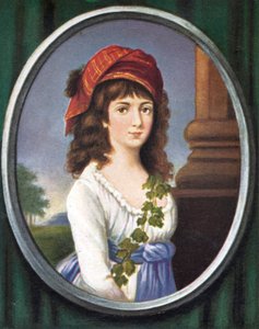 Portret Charlotte Corday autorstwa Unknown artist