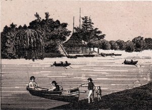 Chicago, Stany Zjednoczone: widok na Central Park. w „” Świat ilustruje 168 odsłon”” Niedatowany (koniec XIX wieku) autorstwa Unknown artist
